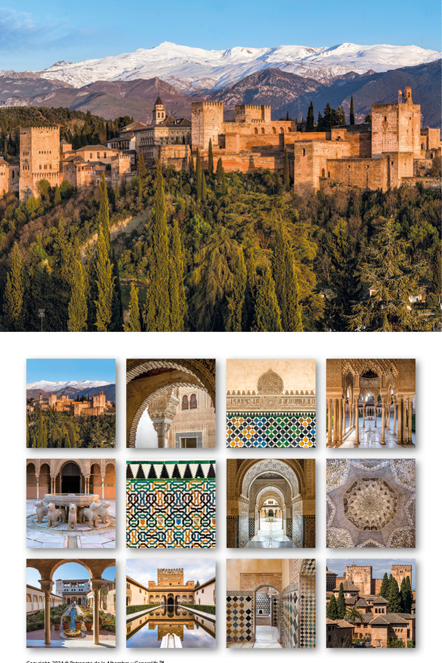 Cal. 2026 Pared (30x30 Cm) Alhambra