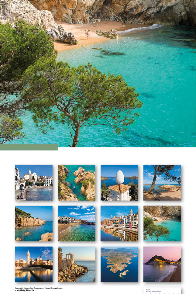 Cal. 2026 Pared (30x30 Cm) Costa Brava