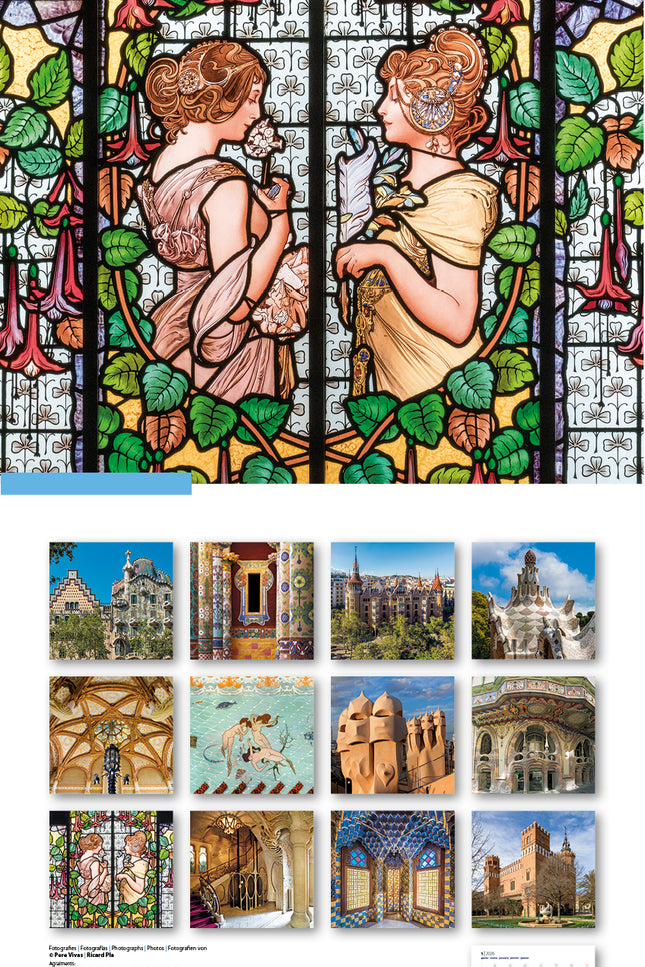 Cal. 2026 Pared (30x30 Cm) Modernisme