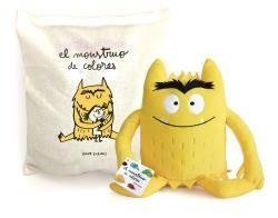 MONSTRUO DE COLORES AMARILLO ALEGRIA PELUCHE 35CM - Anna Llenas