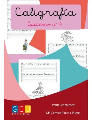 Caligrafia Pauta Montessori
