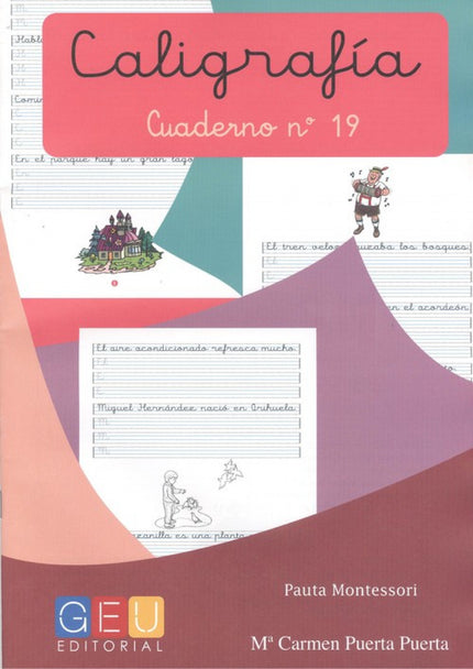 Caligrafia Pauta Montessori