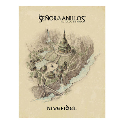 EL SEÑOR DE LOS ANILLOS ROL: PANTALLA Y SUPLEMENTO DE RIVENDEL - Francesco Nepitello, Jacob Rodgers