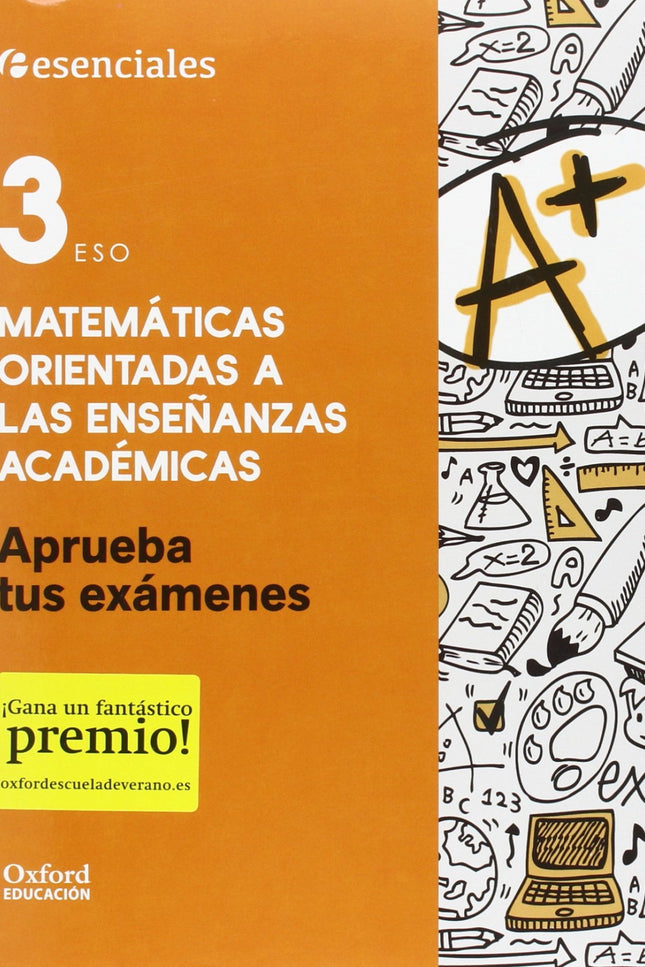 Libro Aprueba Matemáticas 3.º Eso. Cuaderno Del Alumno.: Aprueba tus exámenes es un material cuyo objetivo es que el alu