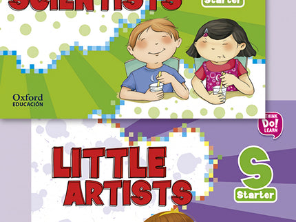 Libro Little Artist + Little Scientists Starter Pk: .