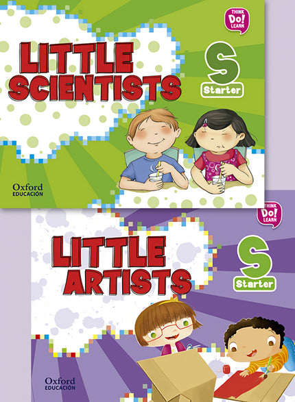 Libro Little Artist + Little Scientists Starter Pk: .