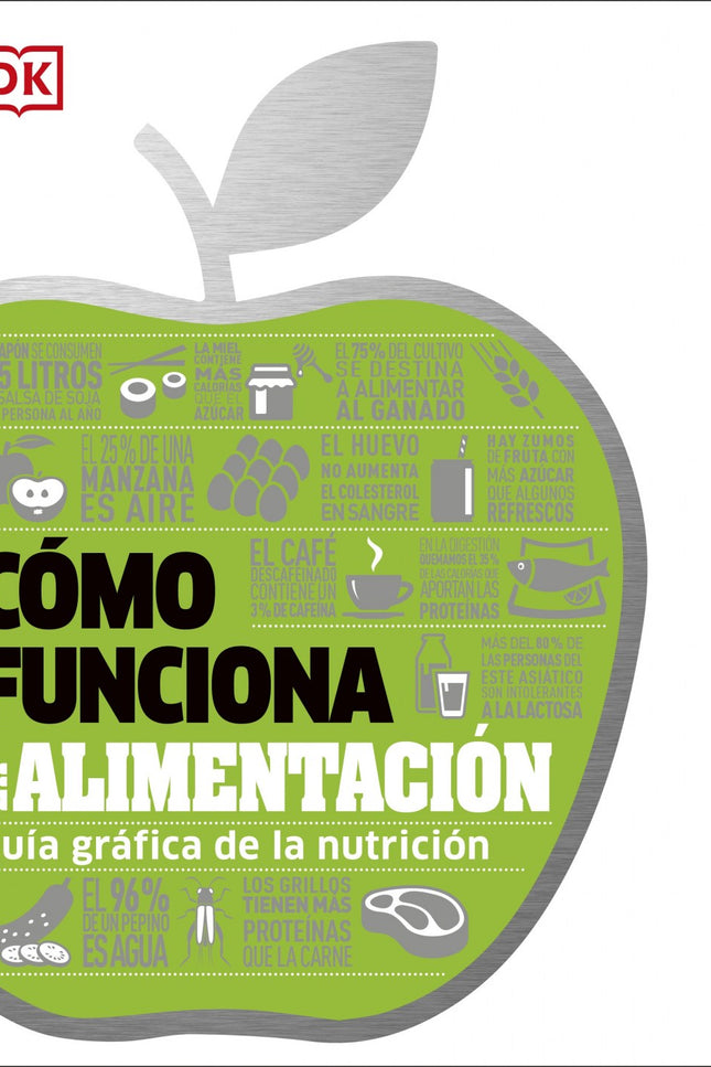 Libro Cómo Funciona La Alimentación: Una guía visual fácil de entender sobre la alimentación y la nutrición. Conoce los conceptos clave sobre los alimentos y lo que los hace buenos o malos.