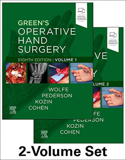 Green's Operative Hand Surgery. 2 Volume Set