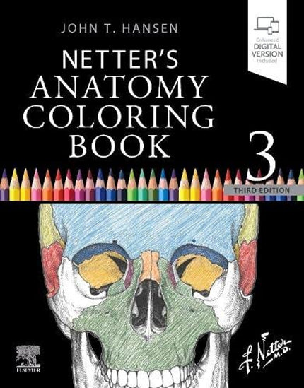 Netter´s Anatomy Coloring Book.(3rd Edition) 2021