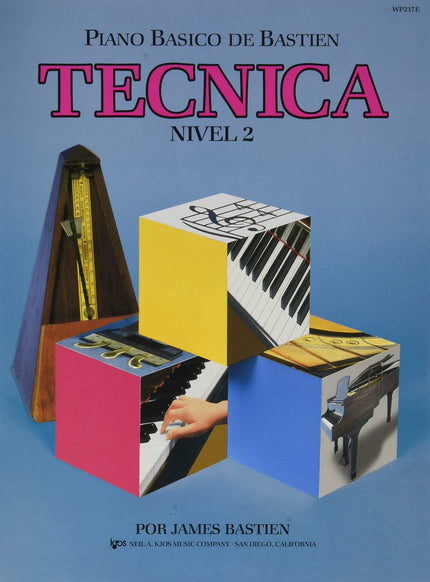 Técnica Piano Básico De Bastien Nivel 2