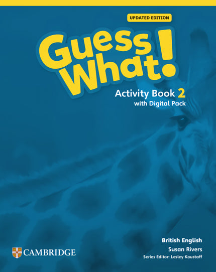 Guess What! British English Updated Level 2 Activity Book With Digital Pack