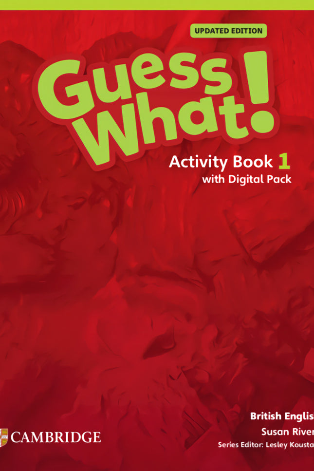 Guess What! British English Updated Level 1 Activity Book With Digital Pack
