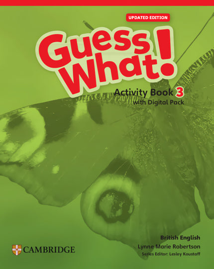 Guess What! British English Updated Level 3 Activity Book With Digital Pack
