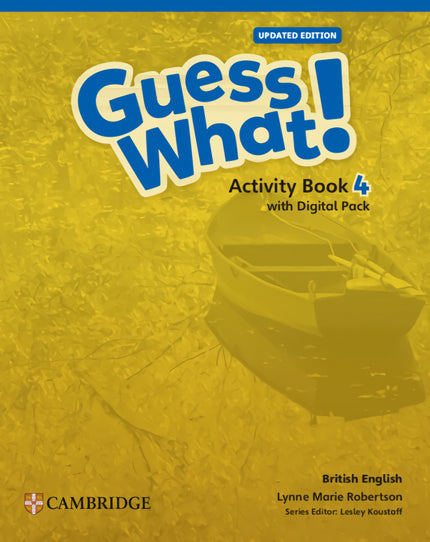 Guess What! British English Updated Level 4 Activity Book With Digital Pack