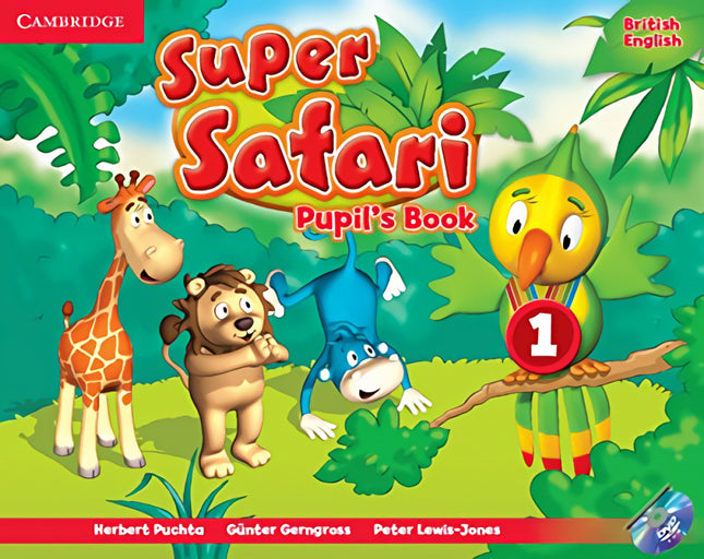 Libro Super Safari 1 Pupils Book 3 Años (+dvd): Basado en el exitoso método pedagógico deSuper Minds, Super Safari acomp
