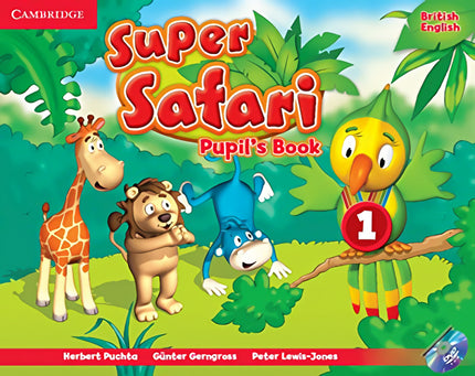 Libro Super Safari 1 Pupils Book 3 Años (+dvd): Basado en el exitoso método pedagógico deSuper Minds, Super Safari acomp