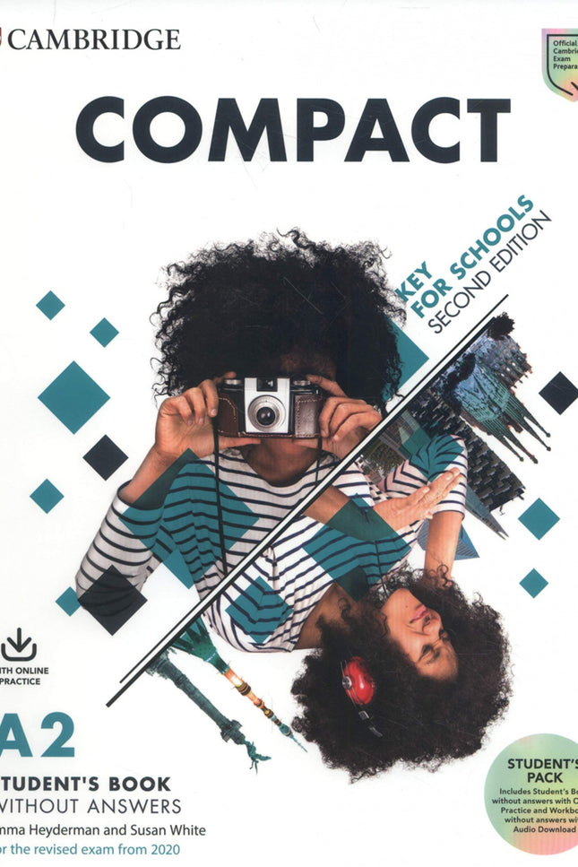 Libro Compact Key For Schools Second Edition. Student's Book Without Answers With Online Practice And Workbook Without Answers With Audio Download: Preparación enfocada en el examen: un curso de 50 a 60 horas para el examen A2 Clave para escuelas a partir de 2020. Compact Key for Schools Student's Book ofrece una revisión y práctica intensivas para maximizar rápidamente el rendimiento.