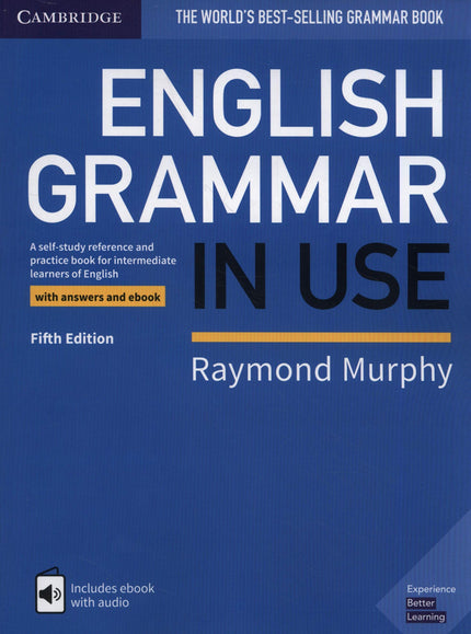 Portada del libro English Grammar In Use Fifth Edition Book With Answers And Interactive Ebook