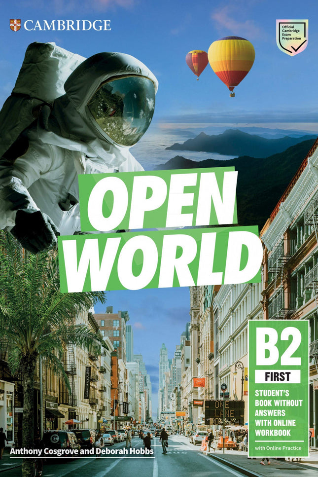 Libro Open World First. Student's Book Pack (sb Wo Answers W Online Practice And Wb Wo Answers W Audio Download): Embárquese en un viaje más allá de los límites tradicionales entre la preparación de exámenes y el lenguaje del mundo real con Open World First. Cada unidad en el Libro del estudiante explora un tema diferente, lo que permite a los estudiantes desarrollar su confianza a medida que adquieren el idioma y las habilidades necesarias para las situaciones cotidianas de inglés, así como los exámenes.