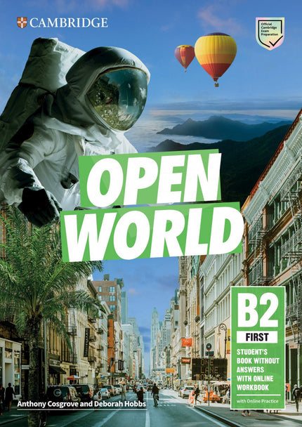 Libro Open World First. Student's Book Pack (sb Wo Answers W Online Practice And Wb Wo Answers W Audio Download): Embárquese en un viaje más allá de los límites tradicionales entre la preparación de exámenes y el lenguaje del mundo real con Open World First. Cada unidad en el Libro del estudiante explora un tema diferente, lo que permite a los estudiantes desarrollar su confianza a medida que adquieren el idioma y las habilidades necesarias para las situaciones cotidianas de inglés, así como los exámenes.