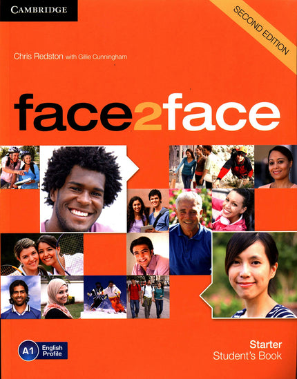 Libro Face2face Starter Student's Book: El Starter Student's Book proporciona 70 horas de material didáctico básico, que puede ampliarse a 100 horas con la inclusión de los recursos fotocopiables en el Libro del profesor (con el DVD del profesor). El vocabulario y la gramática tienen igual importancia y hay un enfoque claro en mejorar las habilidades de comprensión y comprensión oral de los estudiantes en situaciones sociales.