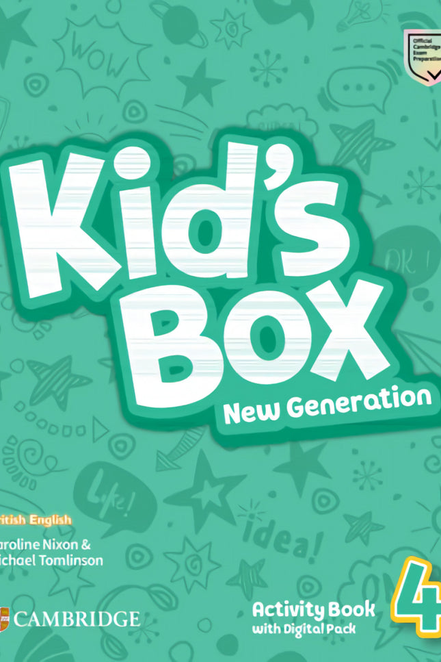 Kid's Box New Generation Level 4 Activity Book With Digital Pack British English