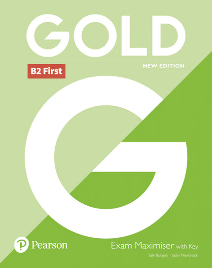 Portada del libro Gold B2 First Exam Maximiser With Key
