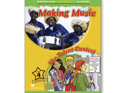 Portada del libro Making Music. Talent Contes. Level 4