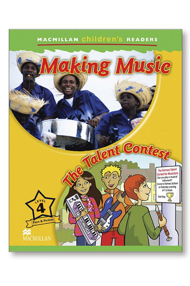 Portada del libro Making Music. Talent Contes. Level 4