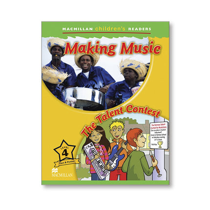 Portada del libro Making Music. Talent Contes. Level 4