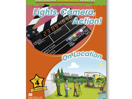 Portada del libro Lights, Camera, Action. Level 4