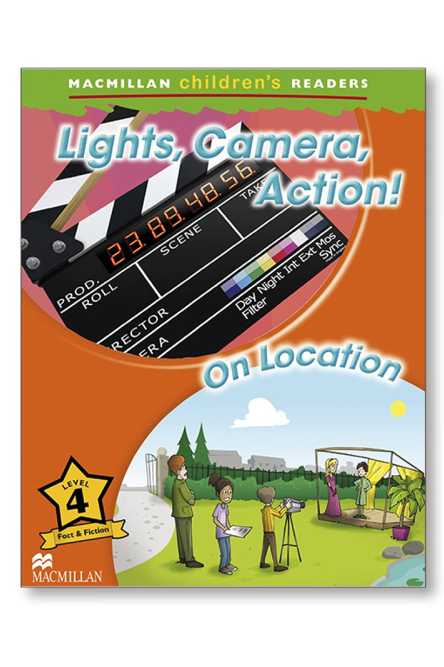 Portada del libro Lights, Camera, Action. Level 4
