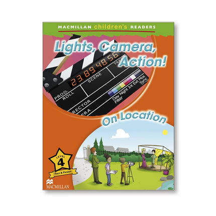 Portada del libro Lights, Camera, Action. Level 4