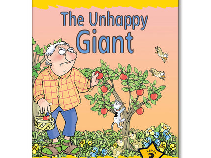 Libro The Unhappy Giant: Lectura divertida para practicar las estructuras y vocabulario encontrados en el programa de es