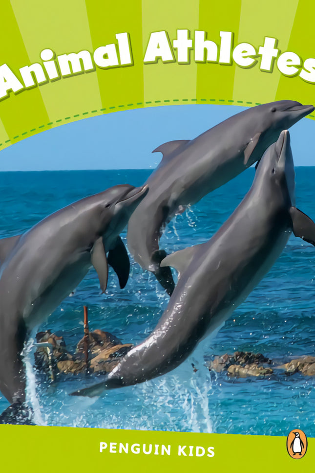 Libro Animal Athletes: The fastest flying insect is a dragonfly. A kangaroo can jump 13. 5 metres. Dolphins are intellig