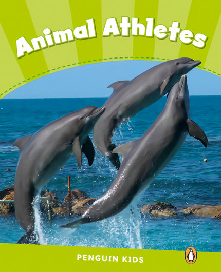 Libro Animal Athletes: The fastest flying insect is a dragonfly. A kangaroo can jump 13. 5 metres. Dolphins are intellig