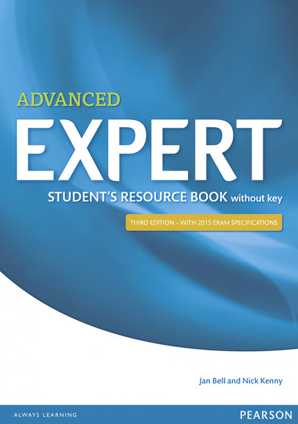 Libro Expert Advanced Student Resource -key 3ªed: .