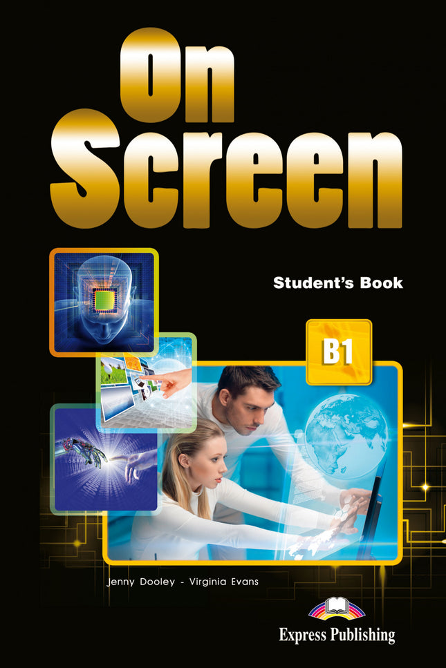 Portada del libro On Screen B1 Student's Book (with Digibook App)