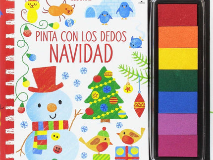 Navidad Pinta Dedos