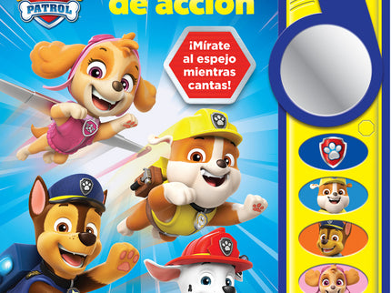 Canciones De Acción Patrulla Canina Nota Musical Con Espejo