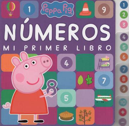 NUMEROS PEPPA PIG - MI PRIMER LIBRO (TD)