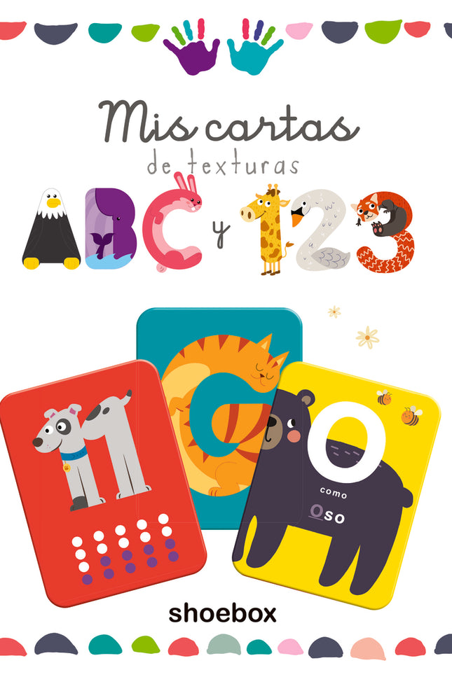 Mis Cartas De Texturas Abc Y 123