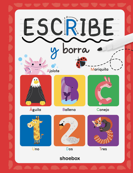 Escribe Y Borra (pizarra+rotulador)