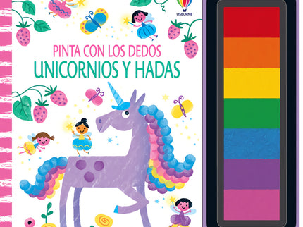 Unicornios Y Hadas Pinta Con Los Dedos