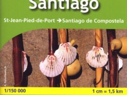 Libro Mapa Zoom Camino De Santiago: El Mapa-guía Zoom Camino de Santiago, editado a escala 1/150 000, muestra en un form