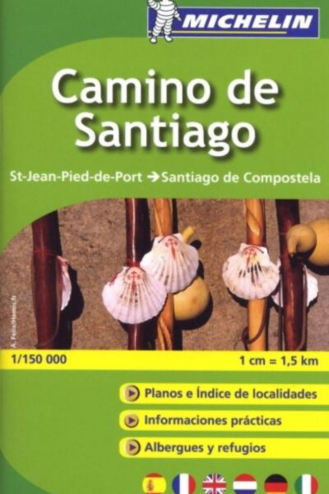 Libro Mapa Zoom Camino De Santiago: El Mapa-guía Zoom Camino de Santiago, editado a escala 1/150 000, muestra en un form
