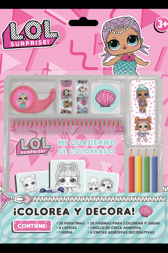 ¡colorea Y Decora! L.o.l. Surprise!