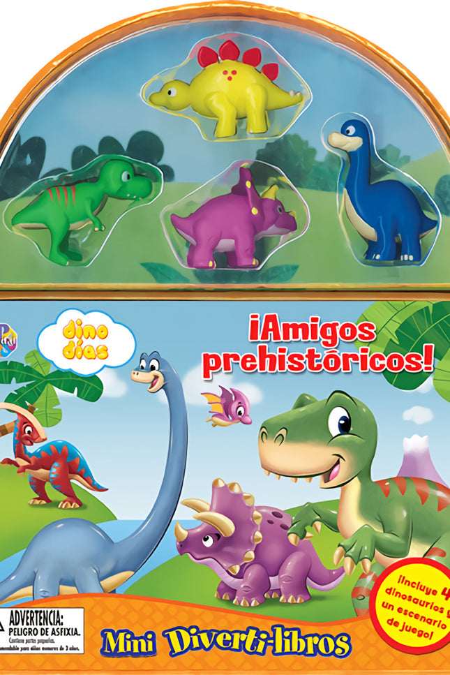 ¡amigos Prehistóricos! (mini Diverti-libros)