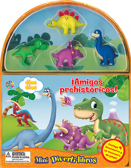 ¡amigos Prehistóricos! (mini Diverti-libros)