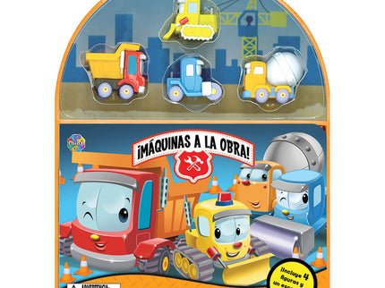 ¡máquinas A La Obra! (mini Diverti-libros)